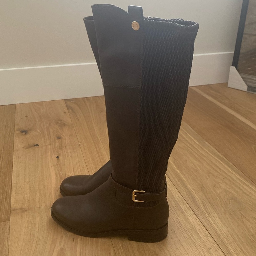 COLE HANN Galina Riding Boot Size 6 Color Java LTHR - Picture 2 of 10